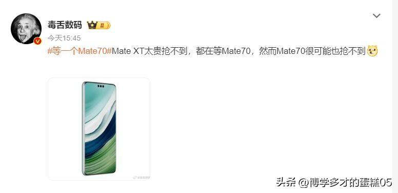 MateXT太贵黄牛价血崩，都在等的Mate70，会带来什么？-mate x百科