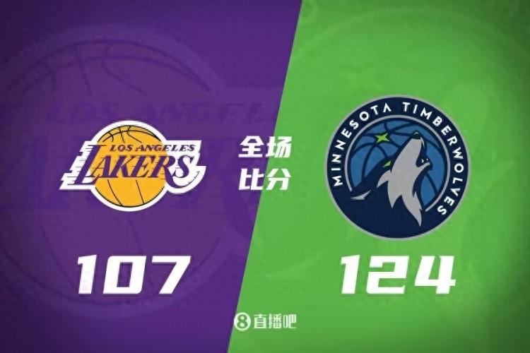 🏀布朗尼首秀6中1&2分3盖帽 里夫斯罚球10中10 湖人不敌森林狼