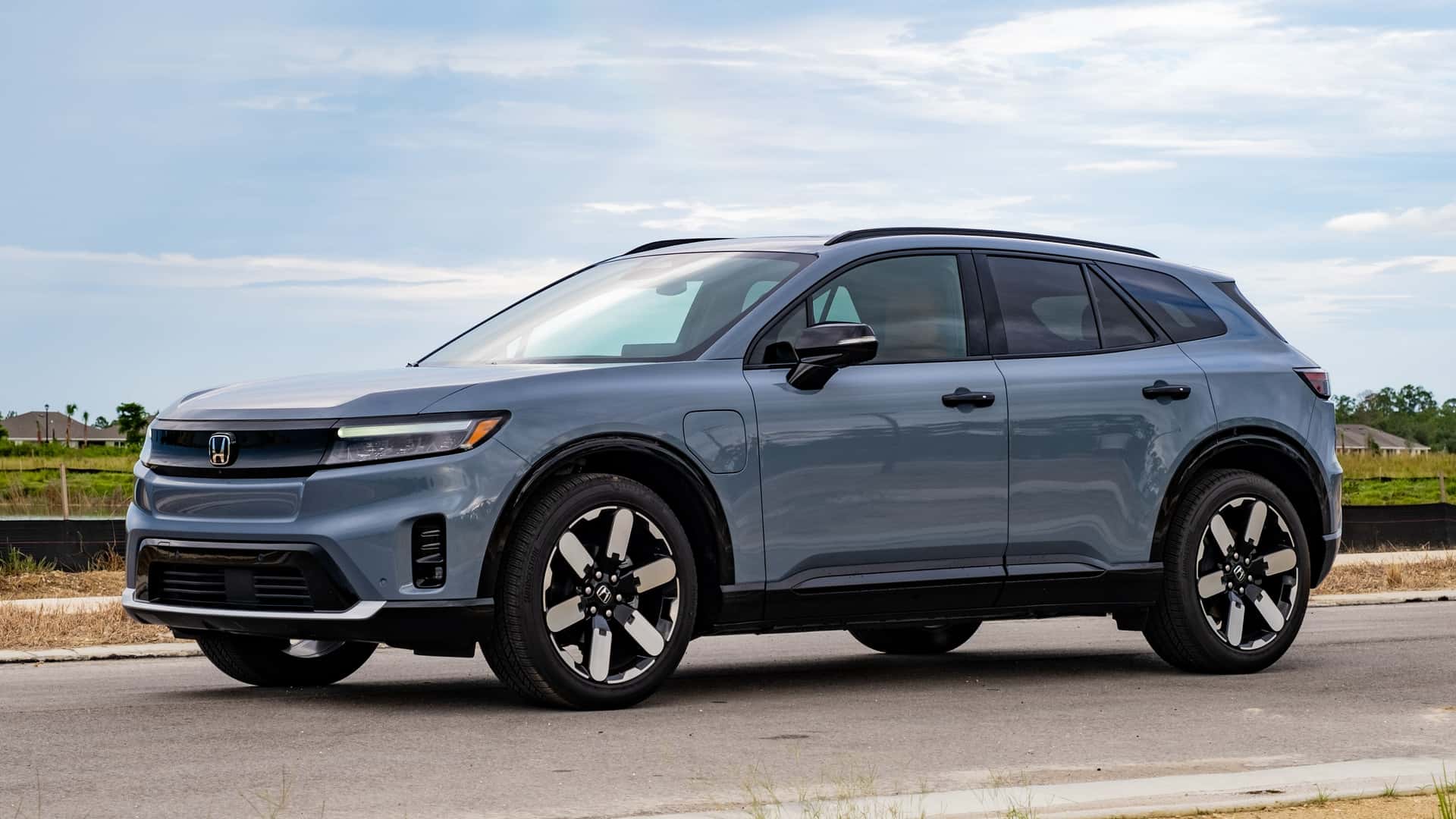 感觉好像不太想引进国内销售，本田Prologue实车图曝光-本田patrol 报价