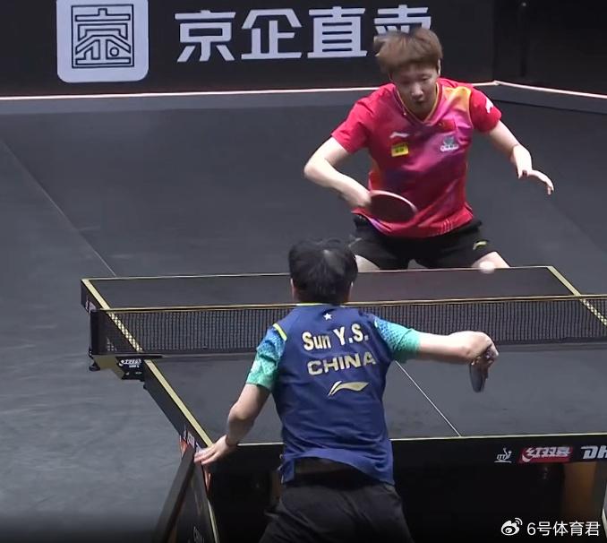 王曼昱退赛，压力最大的就是孙颖莎！陈幸同排第2，想陈梦了吗？-王曼昱与孙颖莎决赛直播
