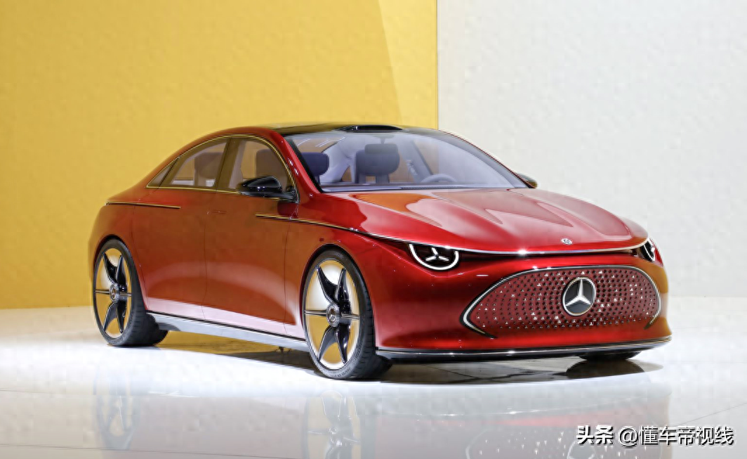 新车 | 800伏架构/或今年底发布，全新奔驰CLA纯电轿车预告图发布-奔驰cla概念车