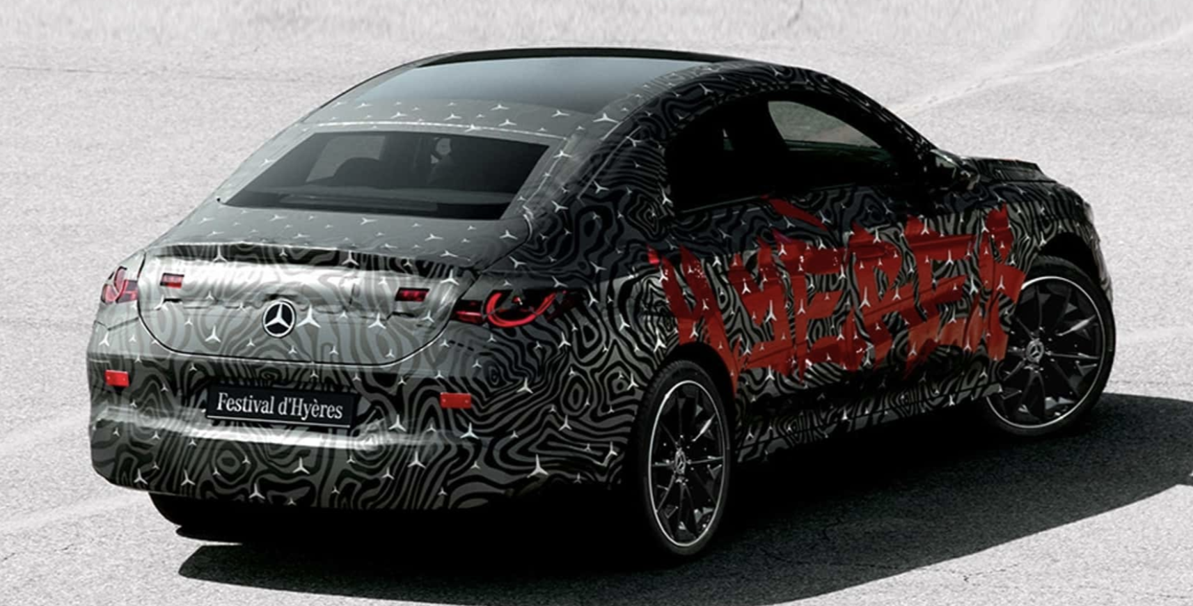 新车 | 800伏架构/或今年底发布，全新奔驰CLA纯电轿车预告图发布-奔驰cla概念车