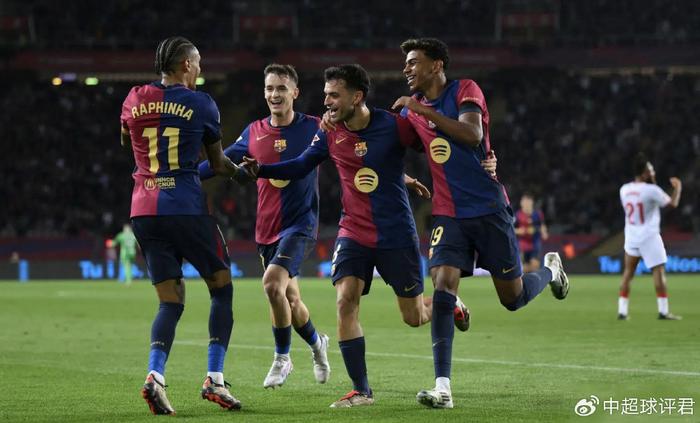 西甲积分榜，巴萨5:1大胜，3分领跑，马竞3:1升至第三，黄潜第四-西甲积分榜德甲积分