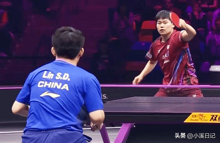 乒乓冠军赛：林诗栋顶住压力！3-1淘汰松岛辉空，日本男单被团灭-林诗栋乒乓小将