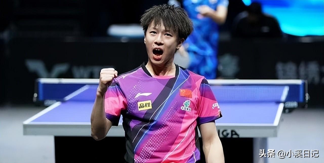 乒乓冠军赛：林诗栋顶住压力！3-1淘汰松岛辉空，日本男单被团灭-林诗栋乒乓小将