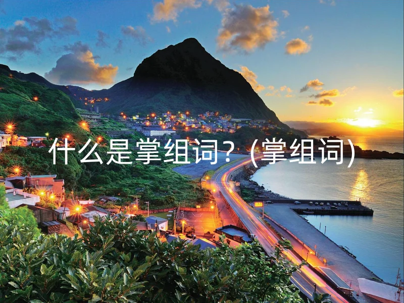 什么是掌组词？(掌组词)