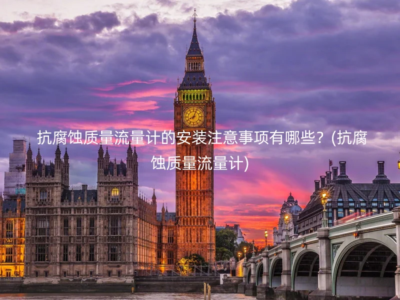  抗腐蚀质量流量计的安装注意事项有哪些？(抗腐蚀质量流量计)