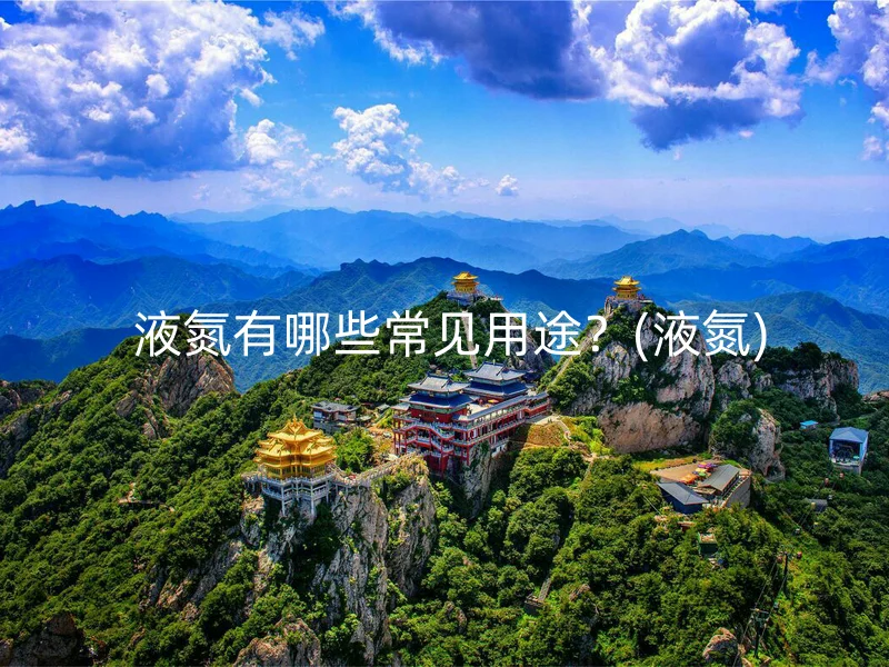  液氮有哪些常见用途？(液氮)