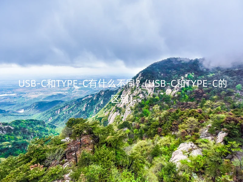  USB-C和TYPE-C有什么不同？(USB-C和TYPE-C的区别)
