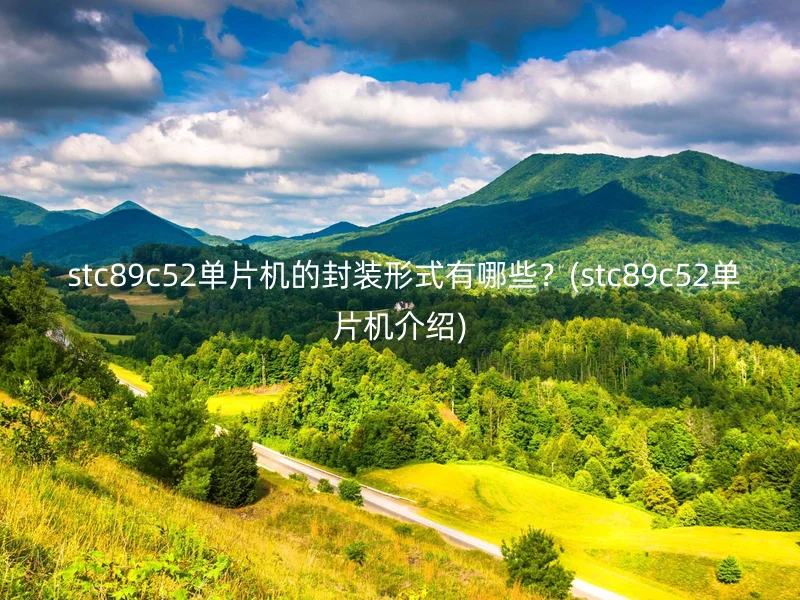  stc89c52单片机的封装形式有哪些？(stc89c52单片机介绍)
