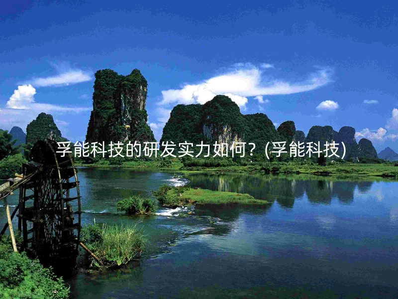  孚能科技的研发实力如何？(孚能科技)